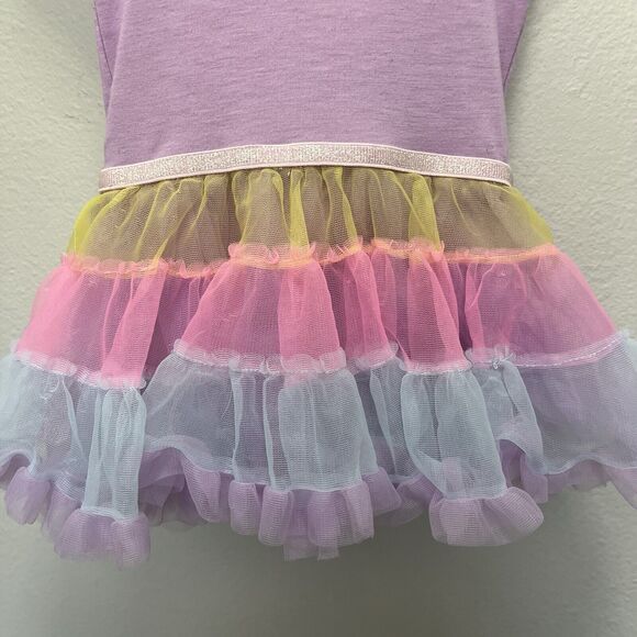 H&M x Hasbro | My Little Pony Sparkle Rainbow Tutu Dress 18-24 Months Purple - Picture 8 of 8